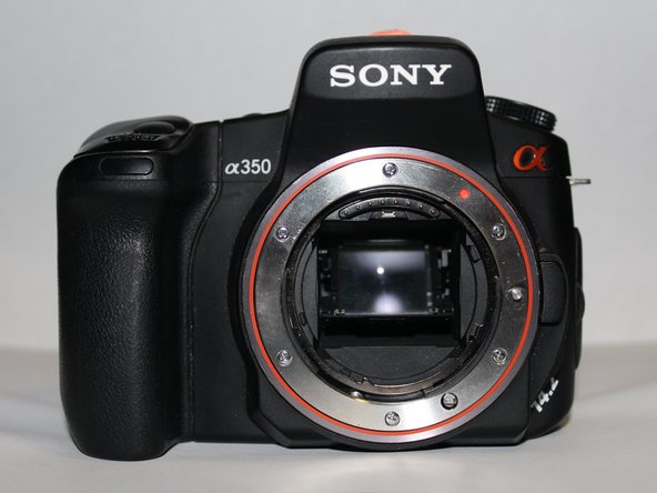 Sony Alpha A350 Repair Help: Learn How to Fix It Yourself.