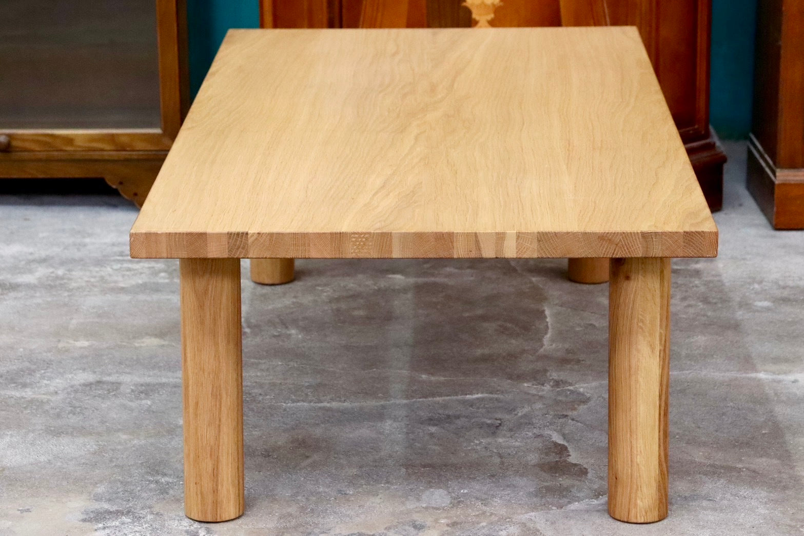 GMIK38B○無印良品 / MUJI オーク無垢材 パソコンデスク 作業台