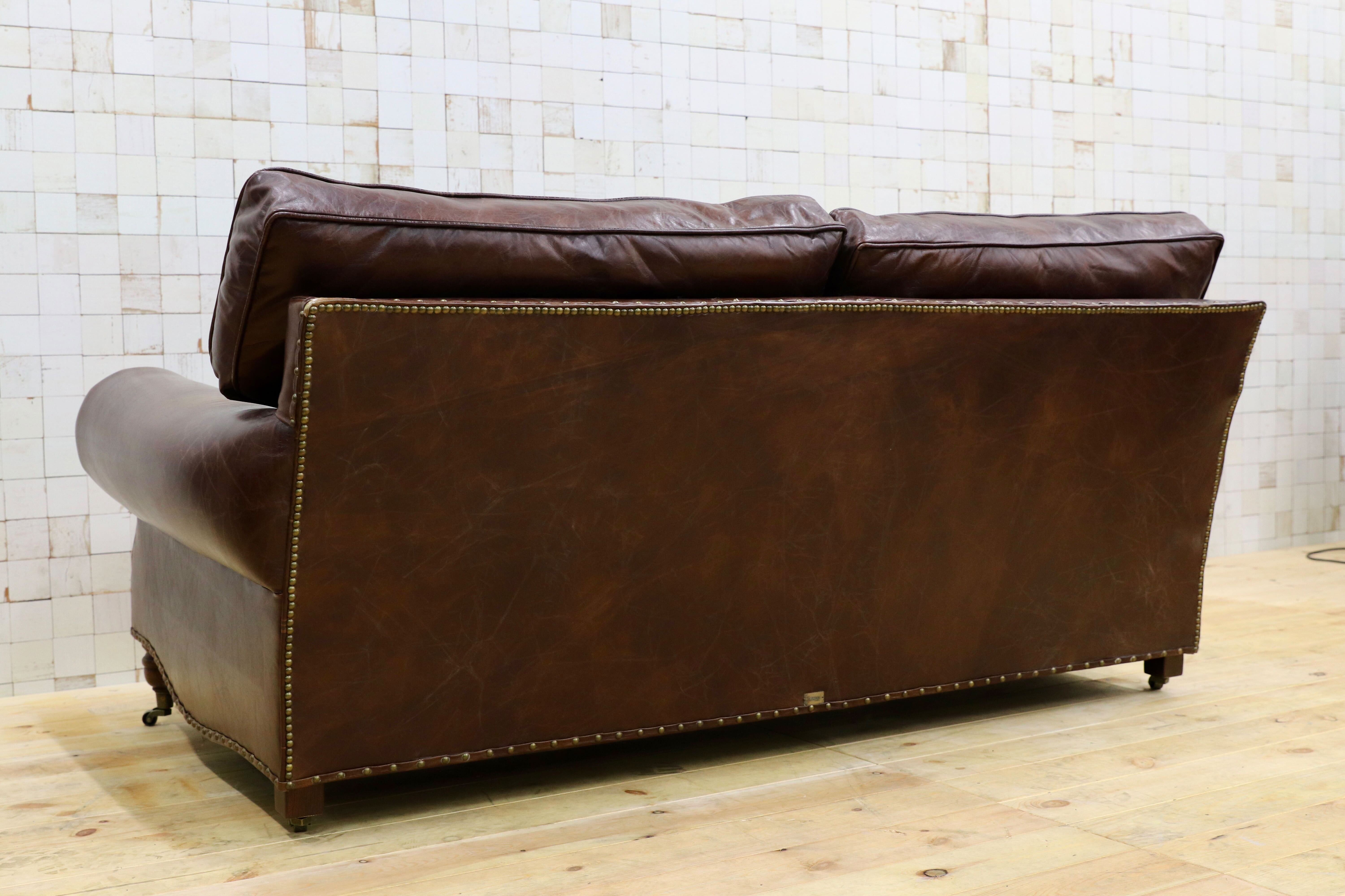 HALO / ハロ｜BALMORAL / バルモラル｜3人掛けソファ レザー HALO