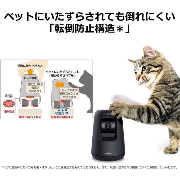 月額2,080円レンタルプラン：パナソニック HDペットカメラ KX-HDN215-K