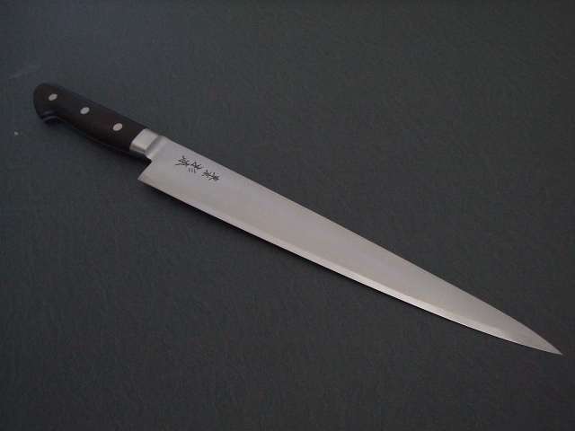 東京 杉本刃物 筋引き 240ミリ 炭素鋼 ツバ付き最上品 - 川口金物店