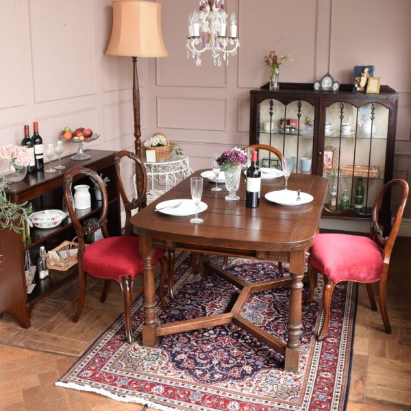 マホガニー材の美しいブックシェルフ、イギリスから届いたアンティーク