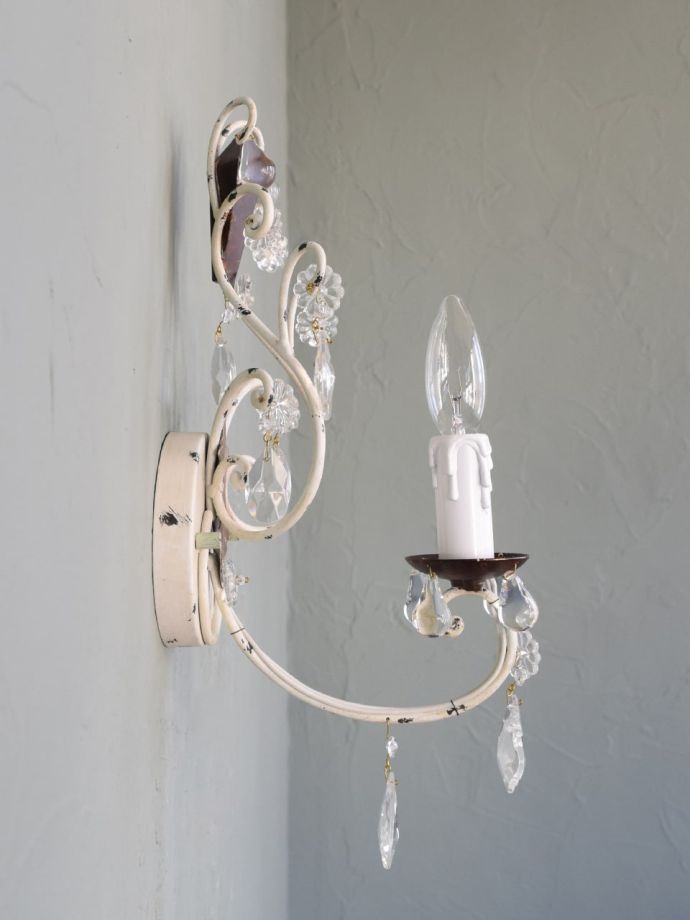 Handleオリジナル リエール 壁付けブラケット（1灯・ホワイト）（E17