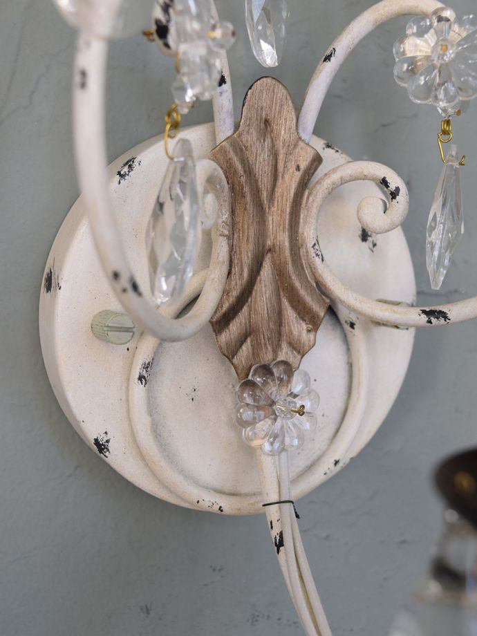 Handleオリジナル リエール 壁付けブラケット（1灯・ホワイト）（E17