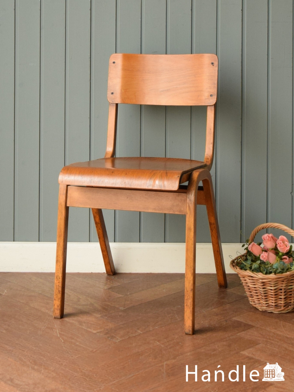 1930年代のアンティーク キッチンチェア(k-522-c)｜アンティークチェア