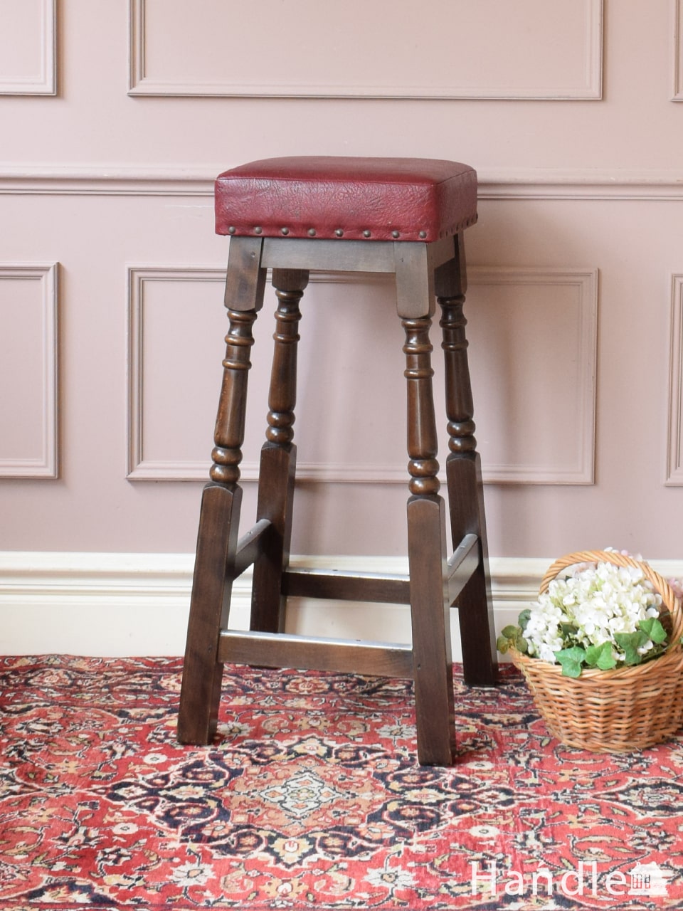 1920年代のアンティーク スツール(x-344-c)｜アンティークチェア・椅子
