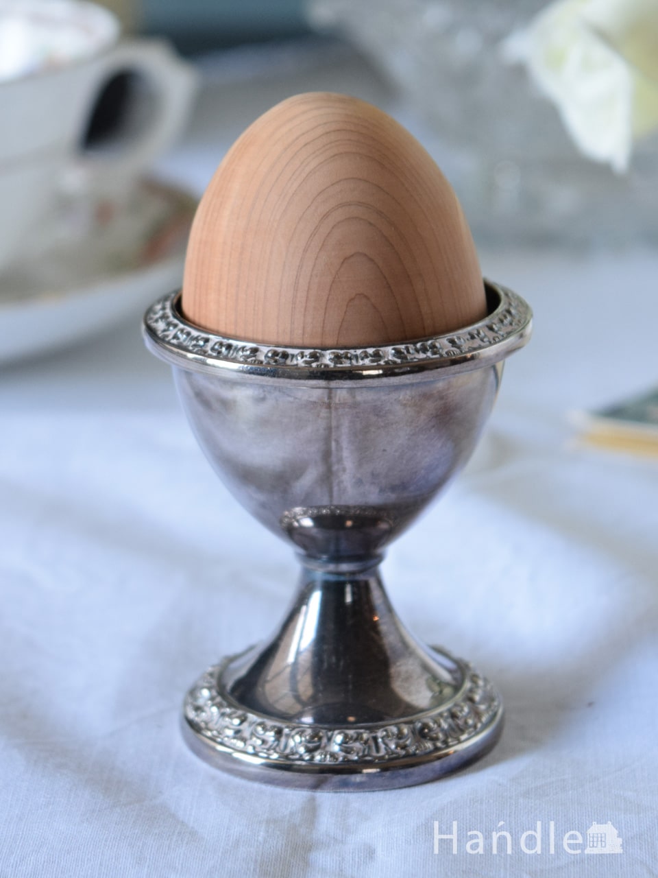 イギリスで見つけたアンティークのおしゃれな食器、シルバープレートの