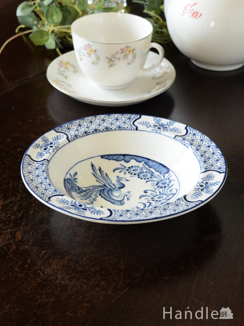 ウッド＆サンズ（Wood & Sons）のシリアルボウル、英国アンティークの