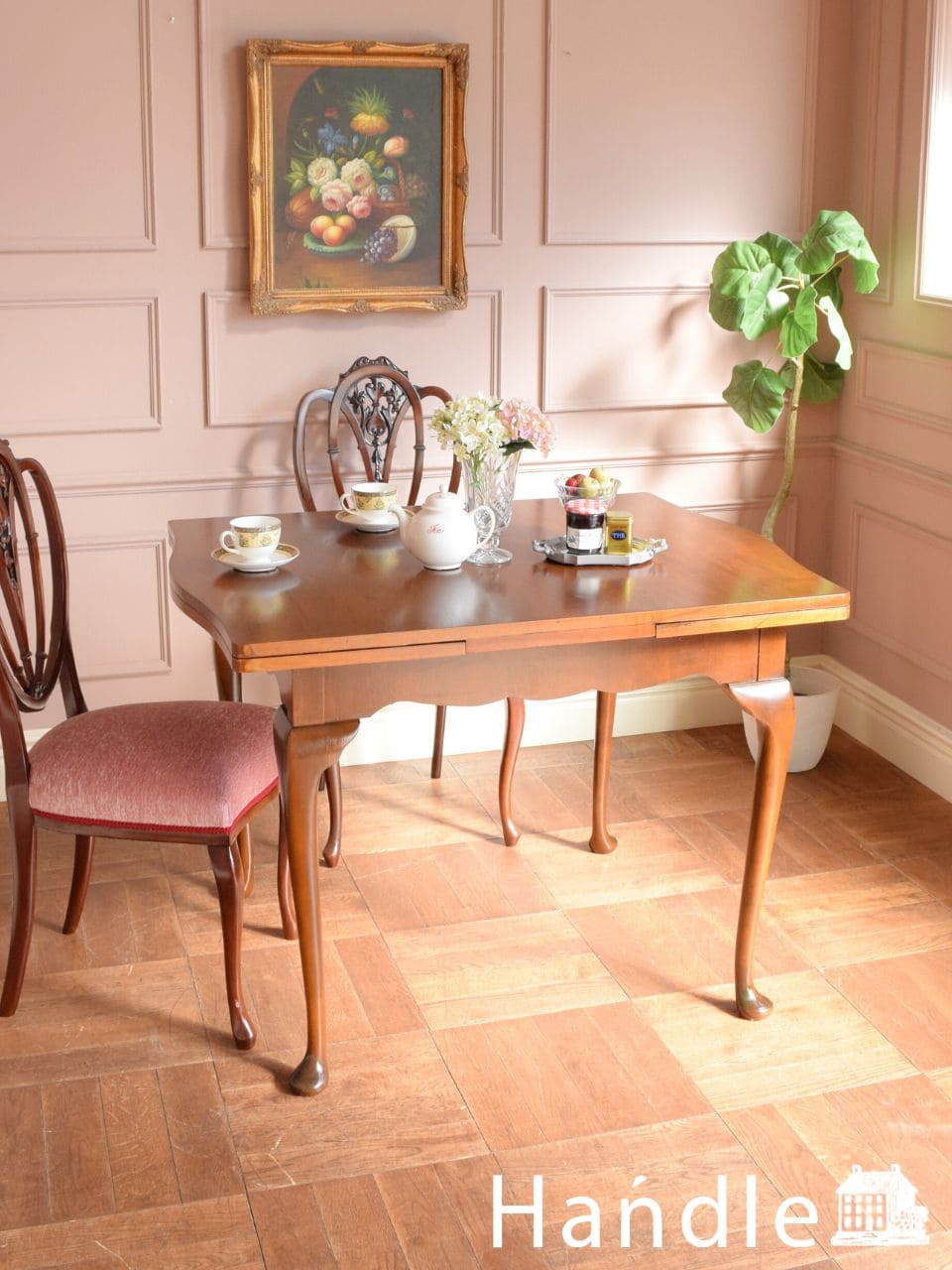 アンティーク オーバル テーブル(11-60)｜アンティーク家具