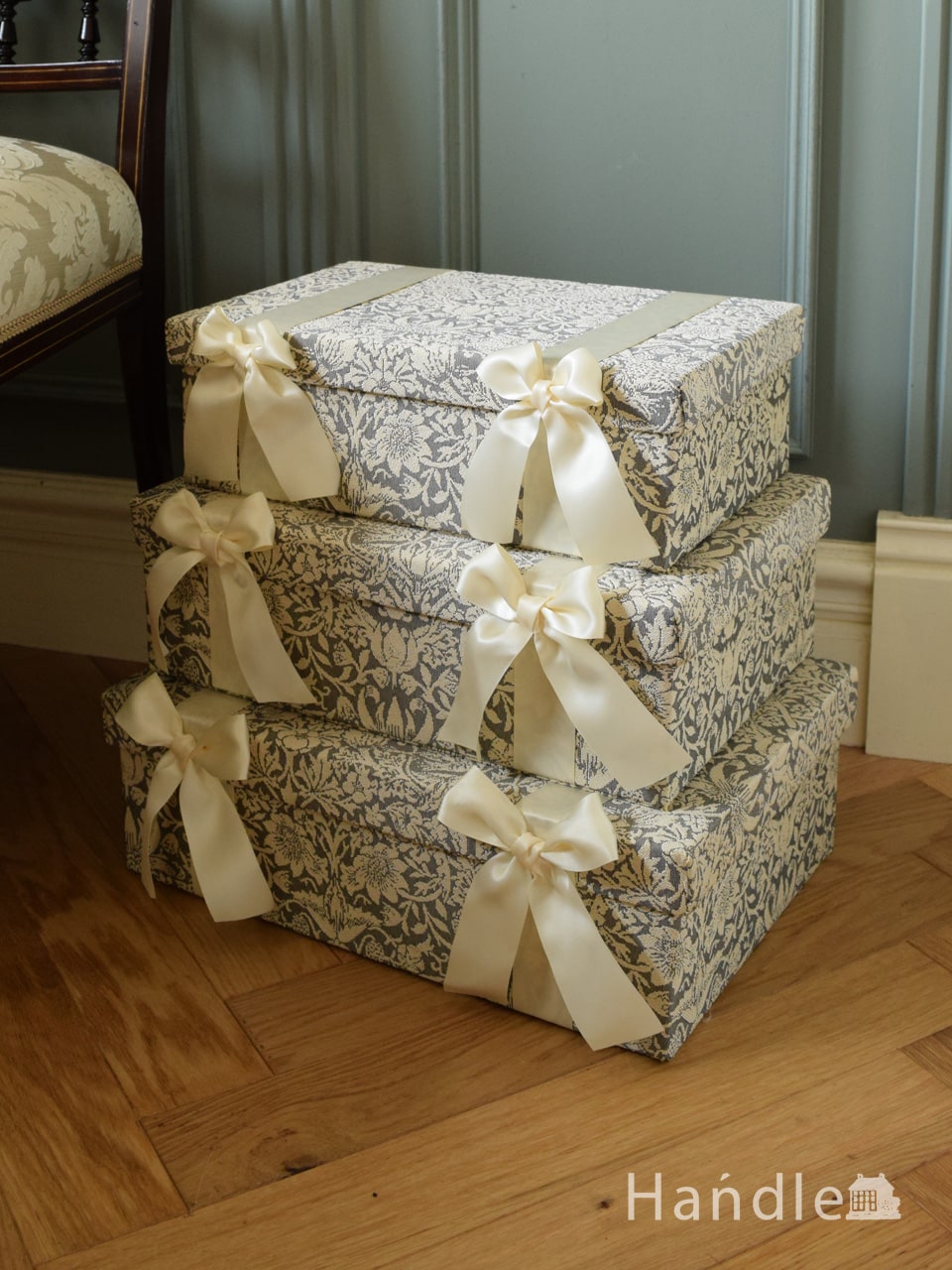 ウィリアムモリス風のインテリア雑貨、ジェニファーテイラーのボックス