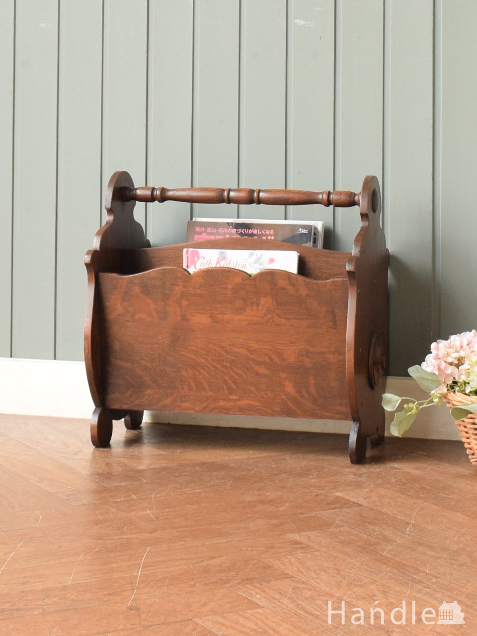 フランスから届いたおしゃれなアンティーク、持ち運びが出来る木製