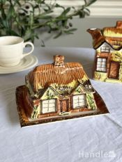 フランスから届いたうさぎ型のアンティークテリーヌポット、Michel