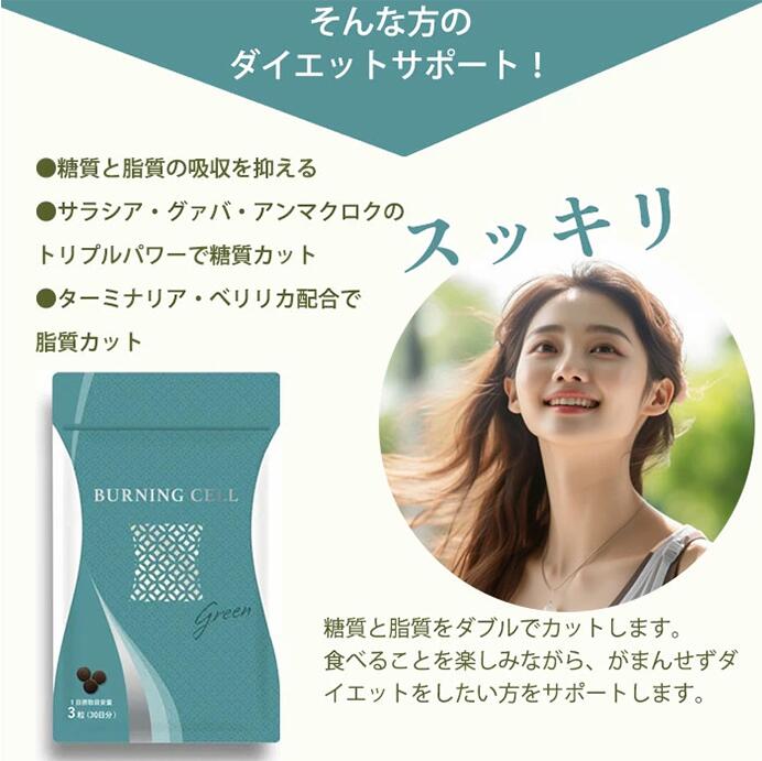 BURNING CELL 糖質・脂質カットサプリ GREEN - 韓美-HANMI-ハンミ公式