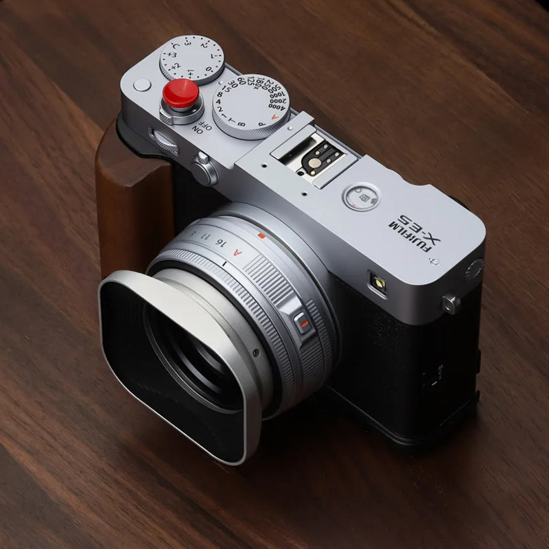 Haoge レンズフード メタルスクエア 富士フイルム XF 23mm F2.8 R WR