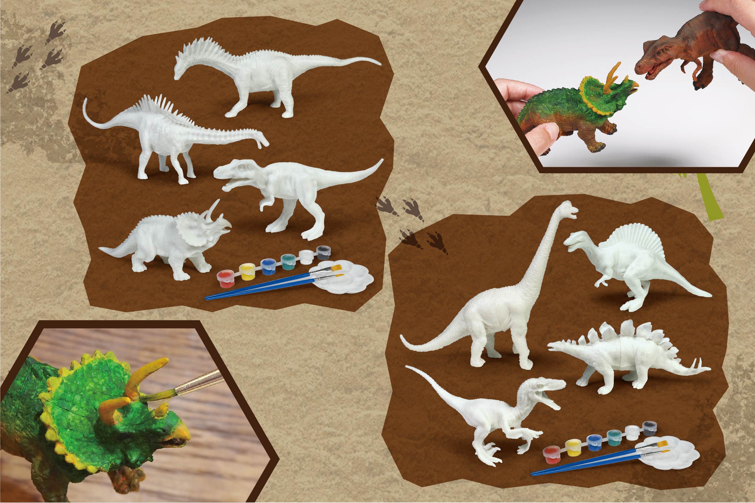 ダイナソー3Dぬりえ | 株式会社ハック