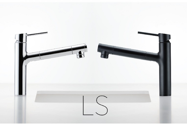 浄水器一体型】キッチン水栓 LS [シャワー][ヘッド引出し]｜キッチン