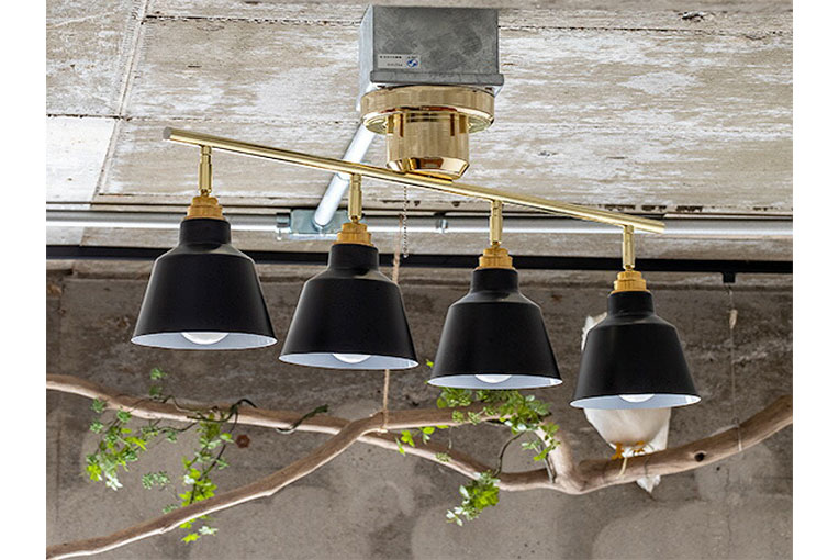 調光・調色】シーリングライト コラット4灯(リモコン付き)｜ライト