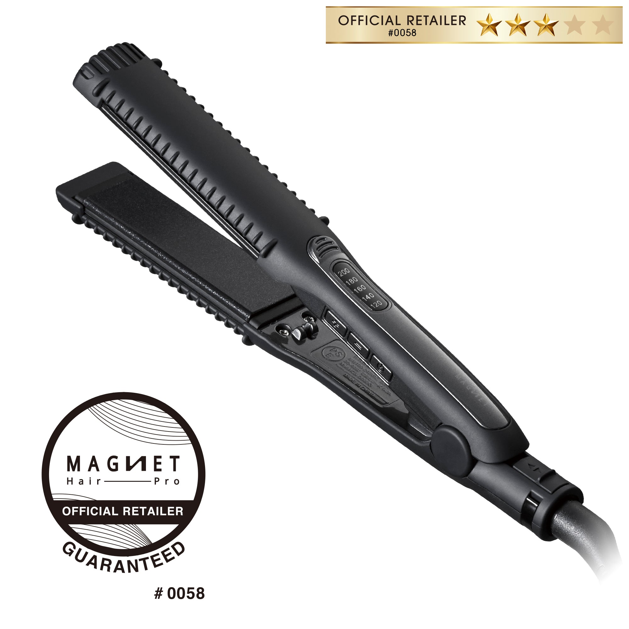 ホリスティックキュア マグネットヘアプロ ストレートアイロン