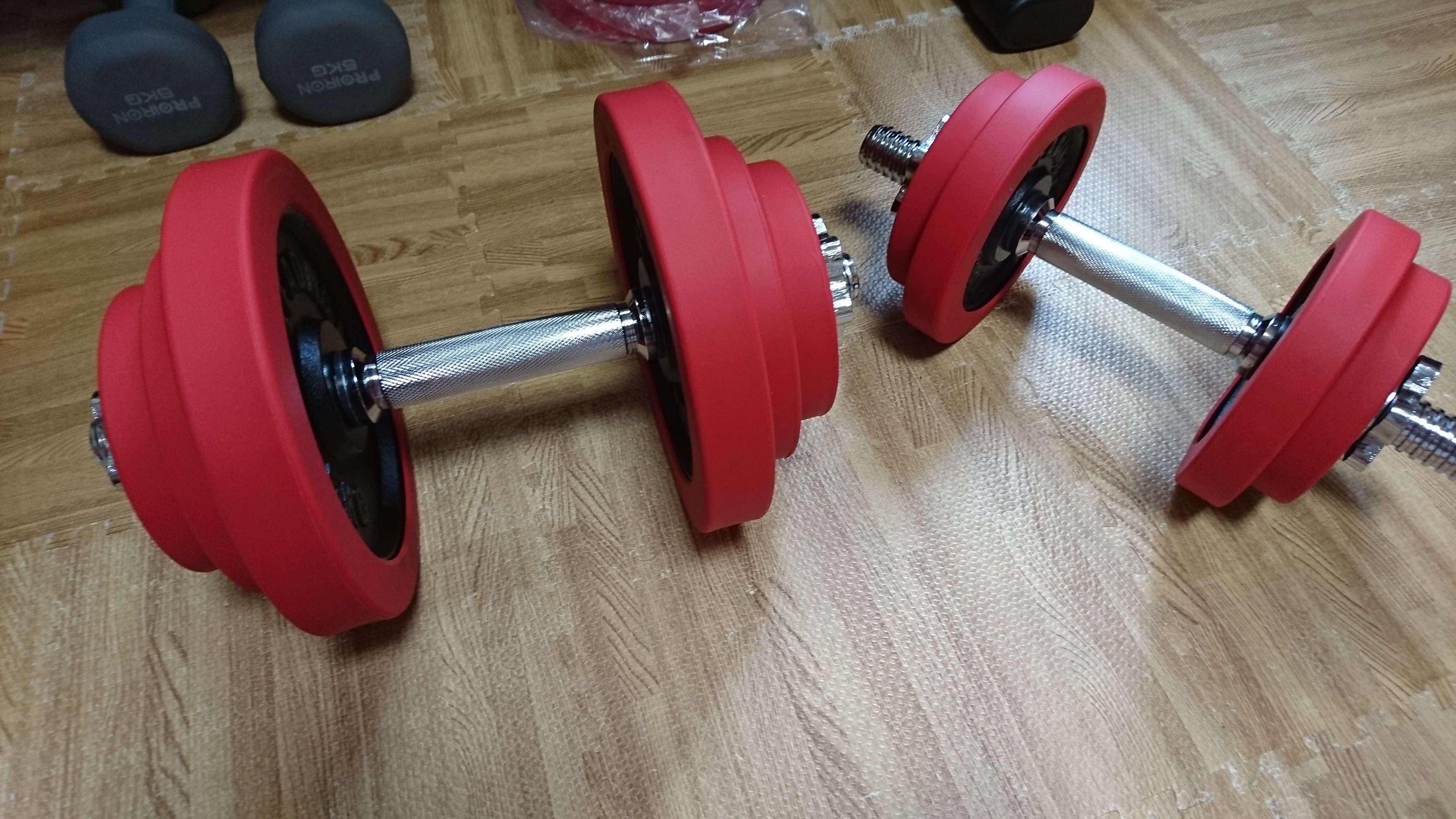 リーディングエッジ ダンベルセット 合計40キロ 片方20キロ - 正規品