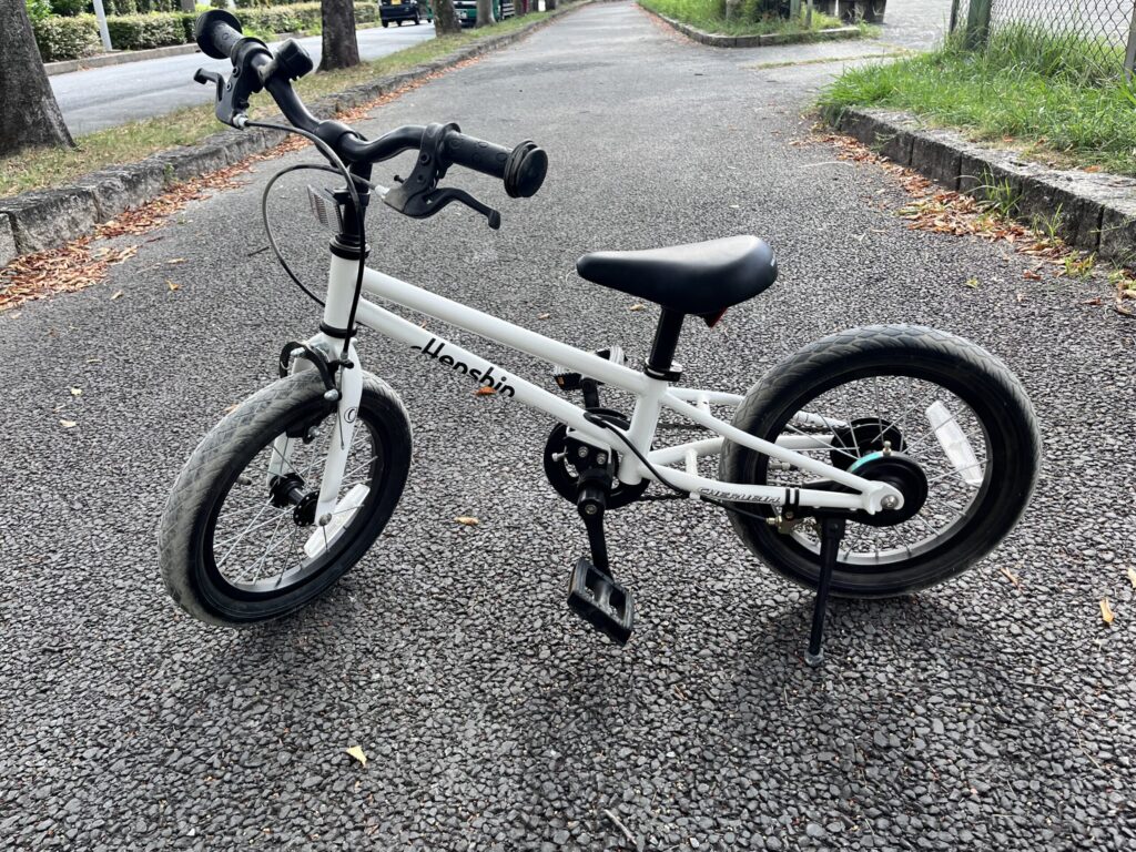 へんしんバイクC14】我が家のレビュー！4歳の自転車デビュー