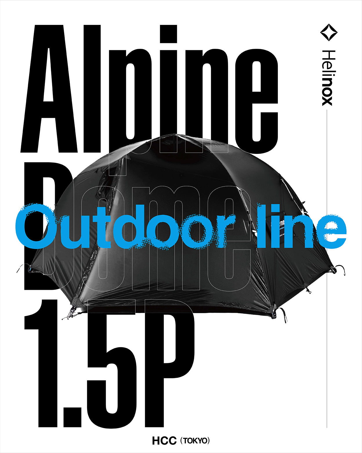 Alpine Dome 1.5P - Black – Helinox Japan