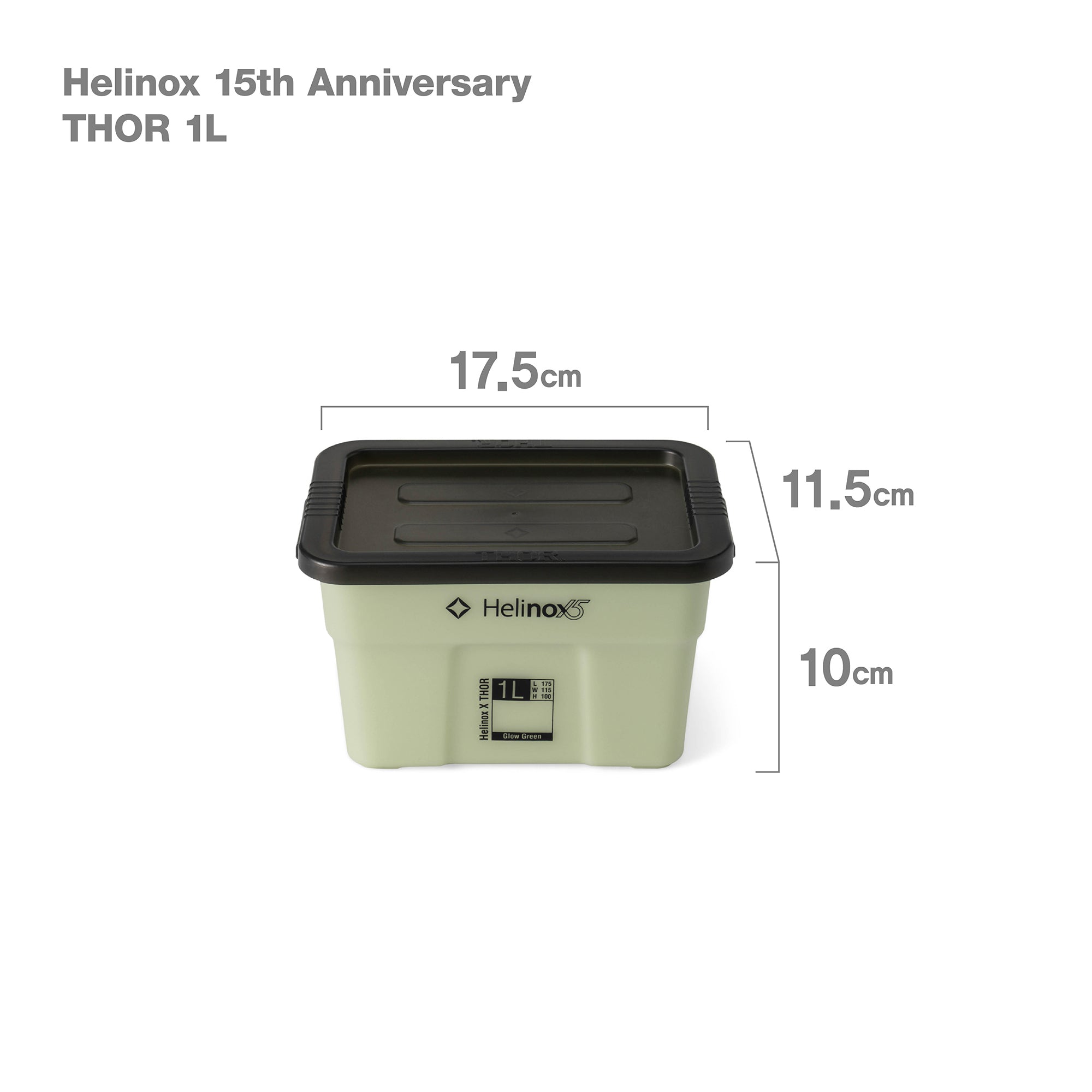 Helinox 15th Anniversary THOR 1L - Glow Green – Helinox Japan