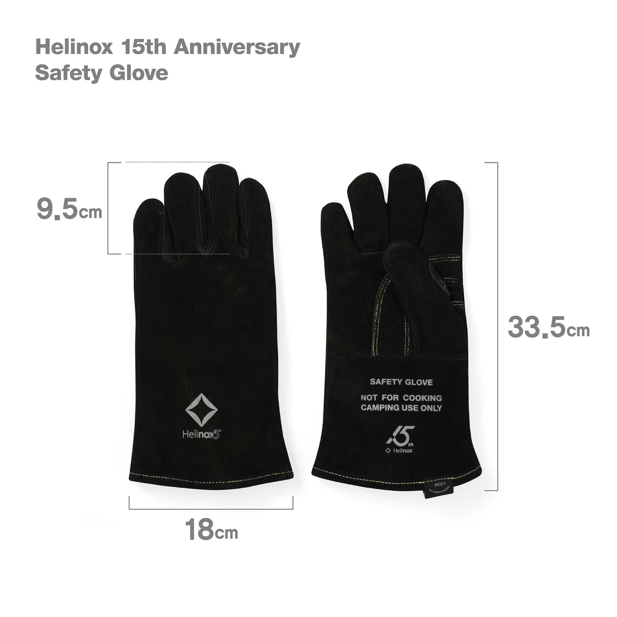 Helinox 15th Anniversary Safety Glove - Black – Helinox Japan