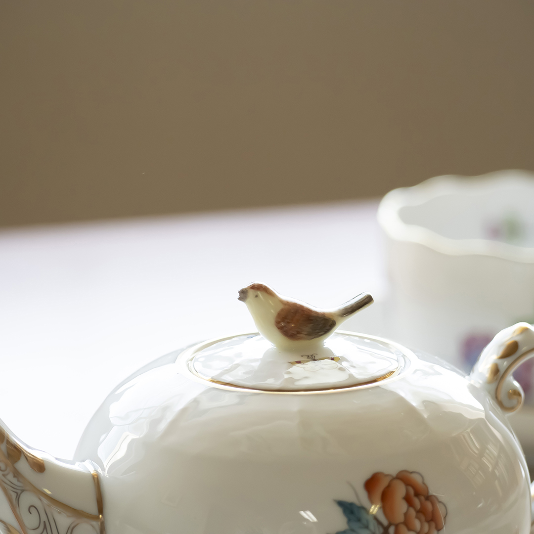 ヴィクトリア・プレーン] ミニティーポット トリ