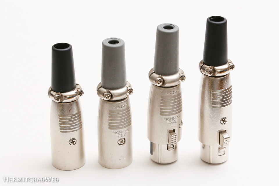 XLRコネクタ比較その4～ITT CANNON XLRコネクタ | HERMITCRAB