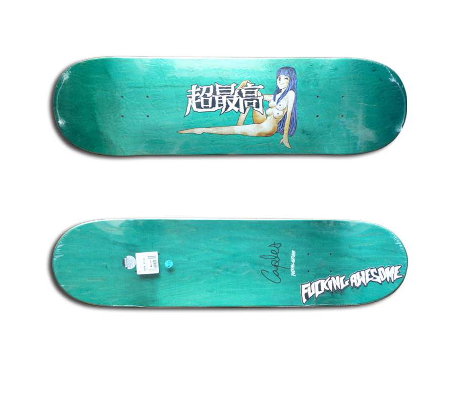 FUCKING AWESOME CURREN CAPLES 4 TIT GIRL DECK (8.25 x 31.79inch