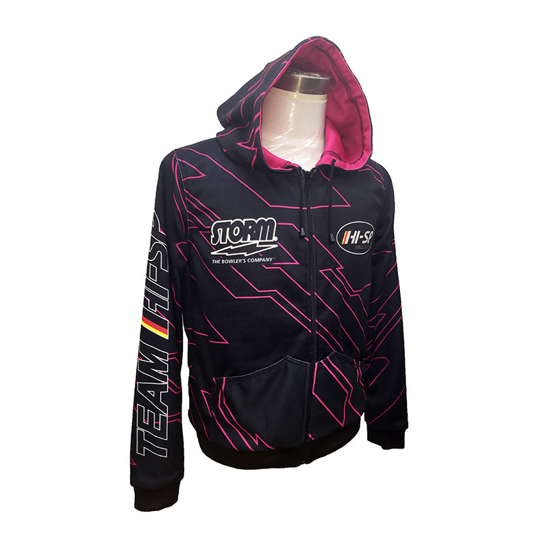 HS-01039 TEAM HI-SP Jacket (BK) - ハイスポーツ社 ：信頼の