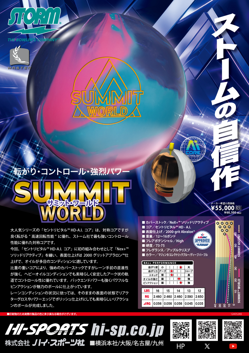 サミット・チューン - ハイスポーツ社 ：信頼のボウリング用品販売