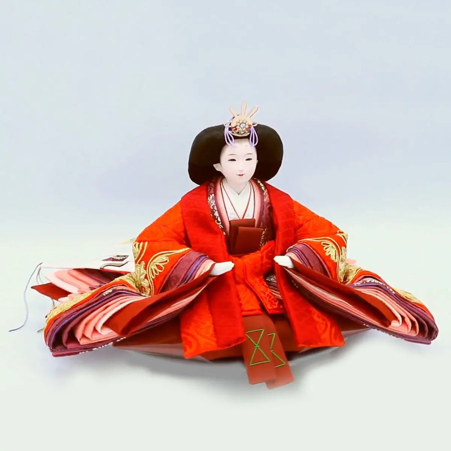 オーダーメイドできる。決める雛人形【Simple-Flower Girl かすみ雛