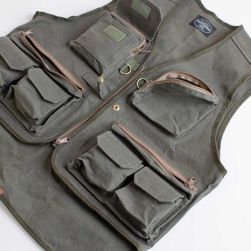 ハンティングベスト – 日乃本帆布