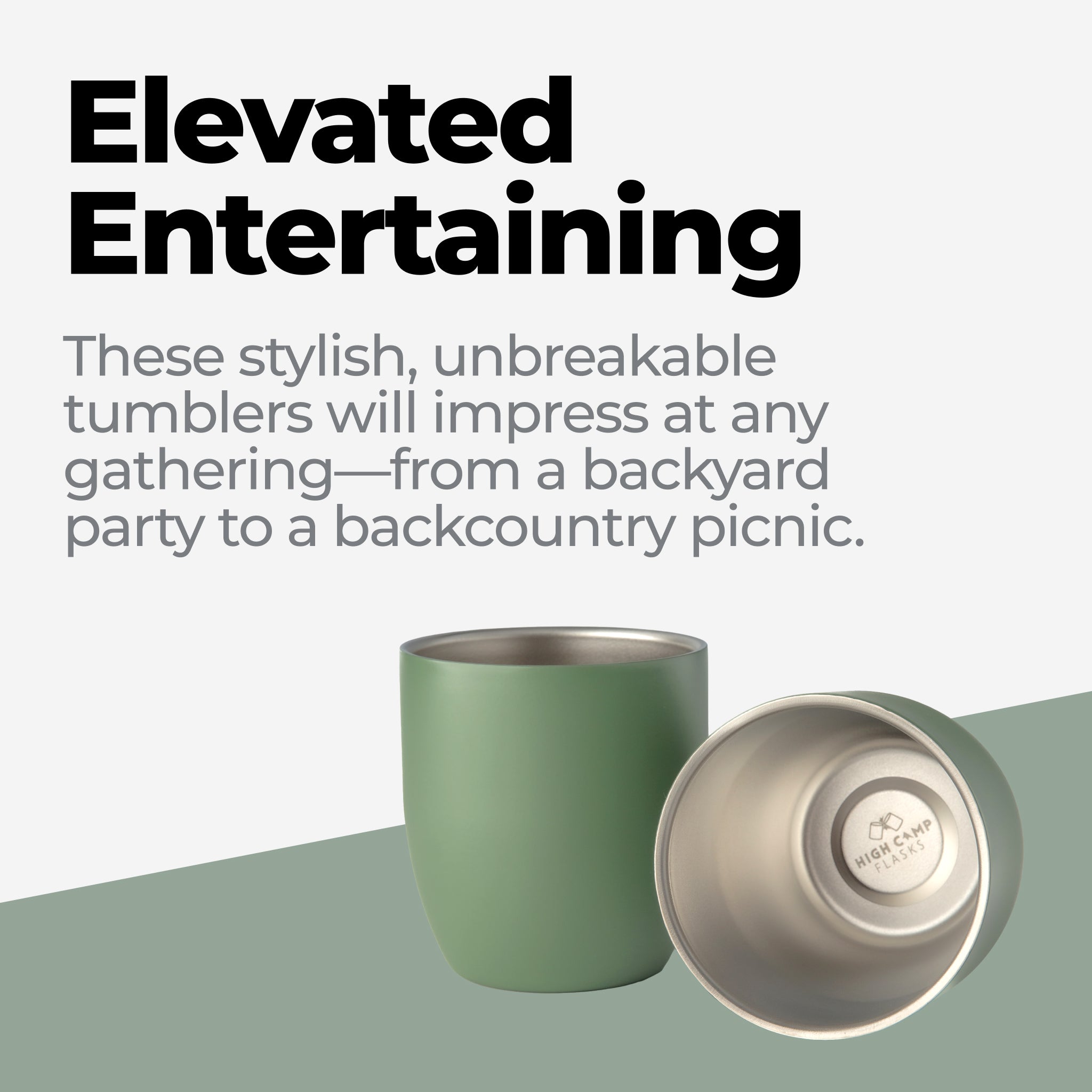 Parkside Tumbler 2-Pack - 10.5-oz Wine Tumblers | High Camp