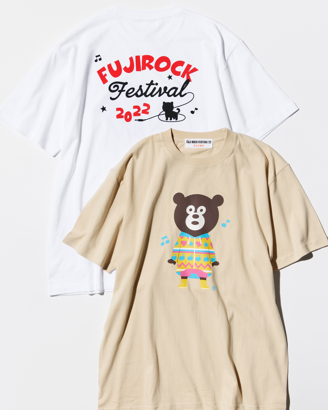 FUJI ROCK FESTIVAL'22 × BEAMS オフィシャルTシャツが登場