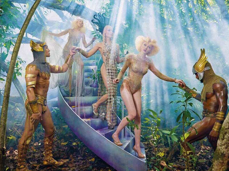 David LaChapelle x Lavazza 2020 Calendar: Tribute to nature