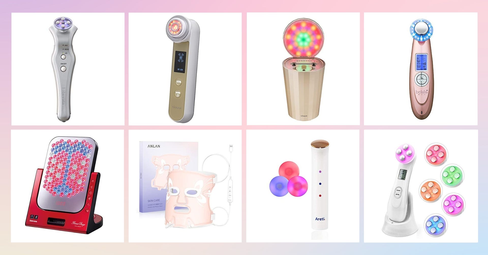 LED 美顔器 ホームエステ 光エステ Beauty-Antimir LED 美顔器 ホーム