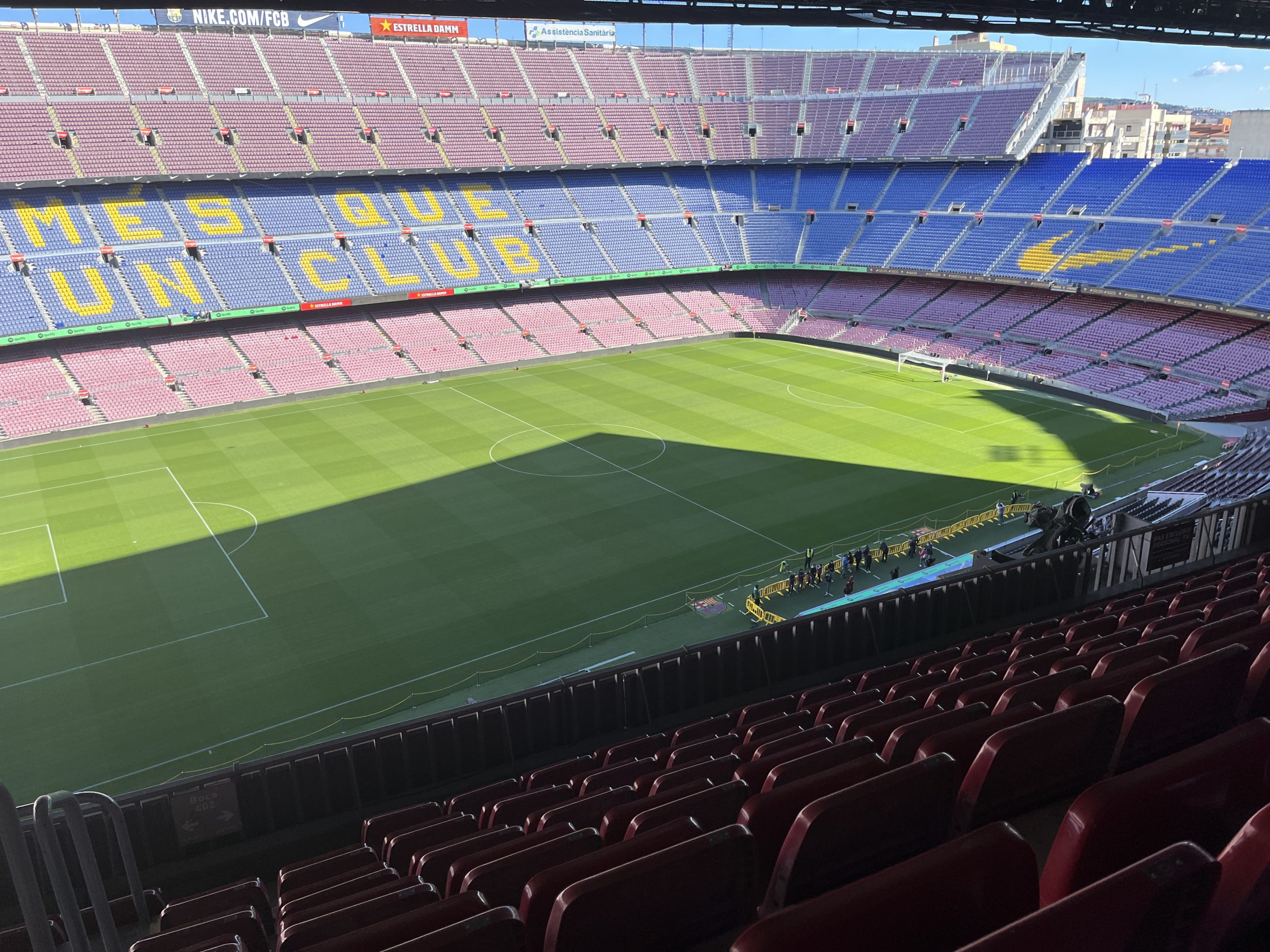 バルセロナのホーム『カンプノウ』のスタジアムツアーに行ってきました