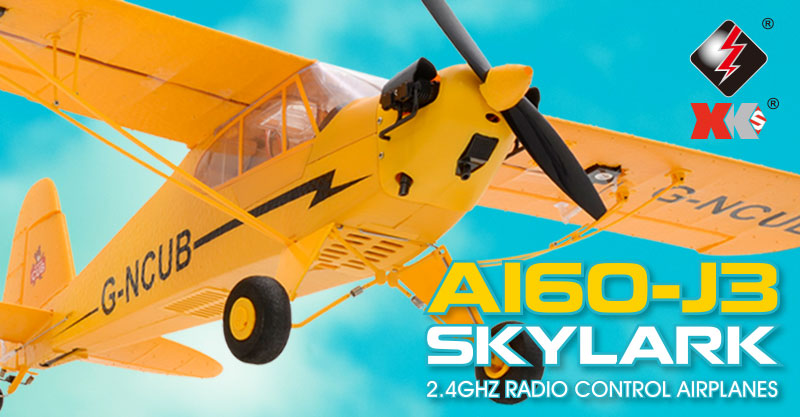 6軸ジャイロ搭載で安定した飛行。 ディテールこだわった小型スケール機