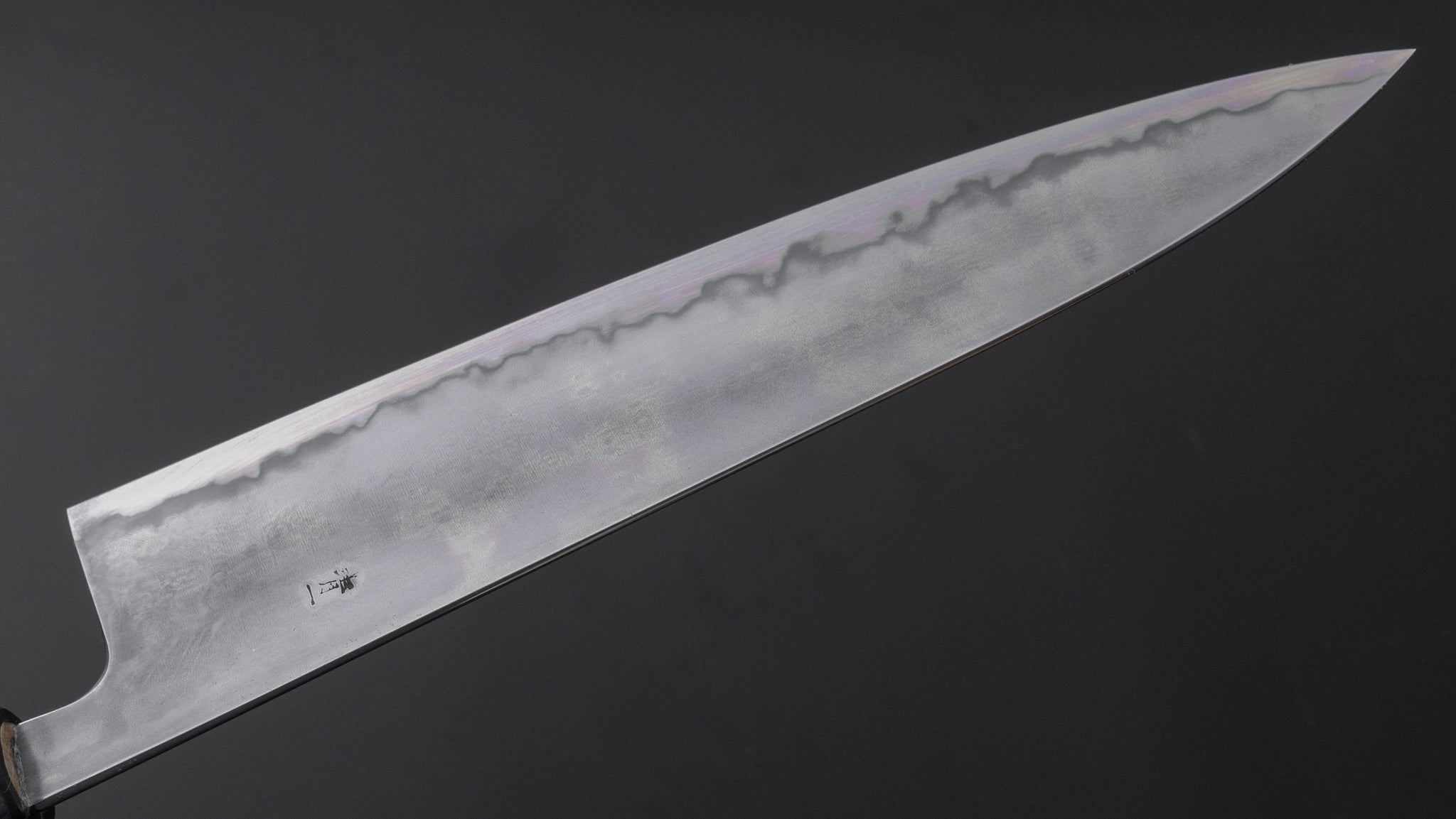 TAKADA no HAMONO 水墨青一鋼牛刀240mm黒檀水牛八角柄 Takada no