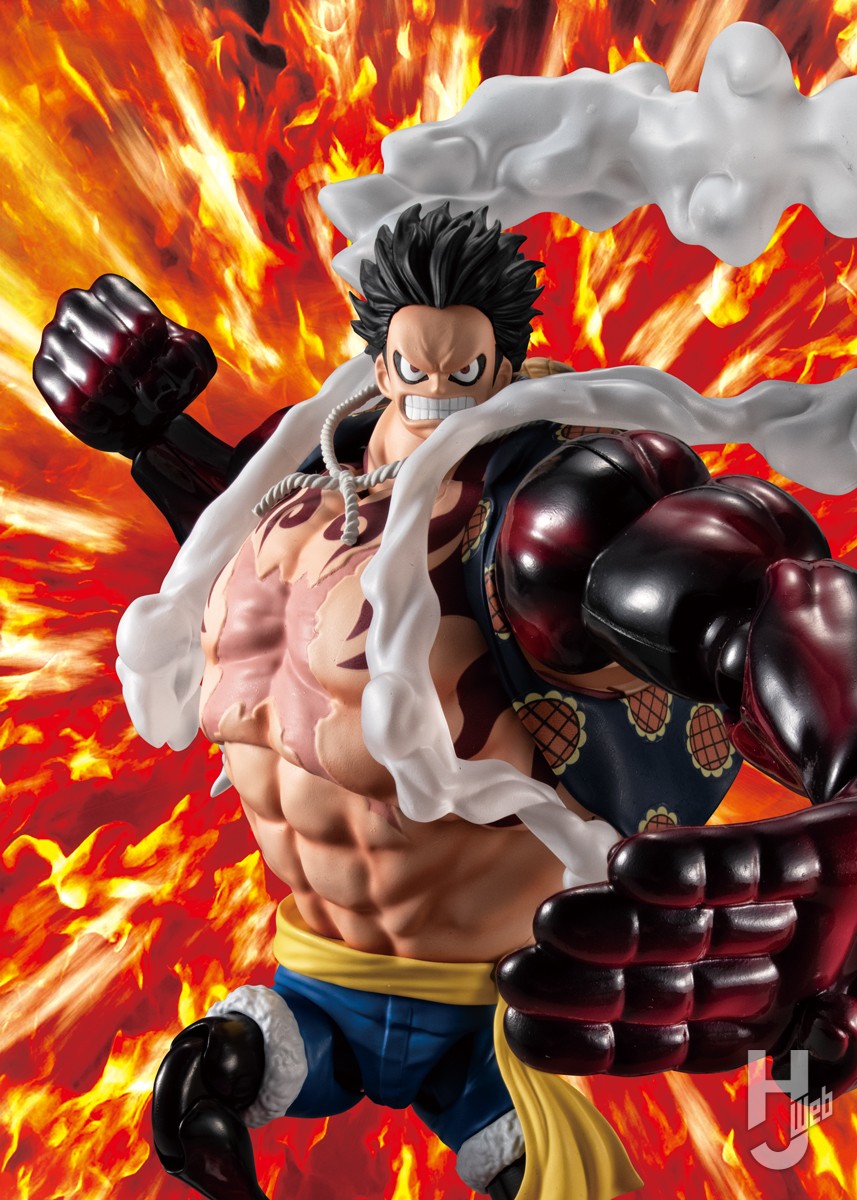 ギア4発動状態の「モンキー・D・ルフィ」が「ヴァリアブルアクション