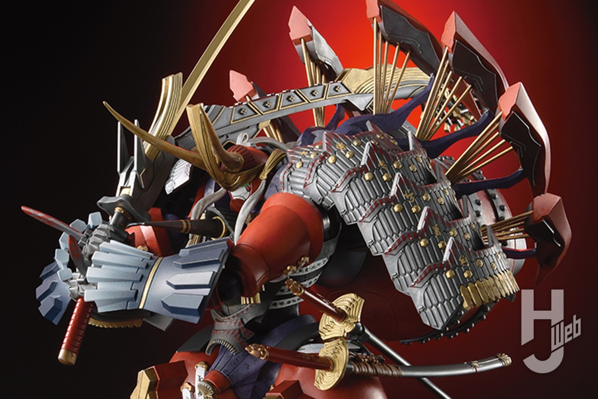 ツルギ形態の「三世村正」がMODEROID化。後ハメ加工とバランス調整で