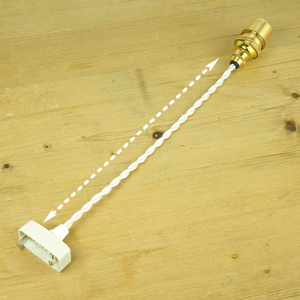 アンティーク ランプ シェード用 照明ペンダント コード ソケット