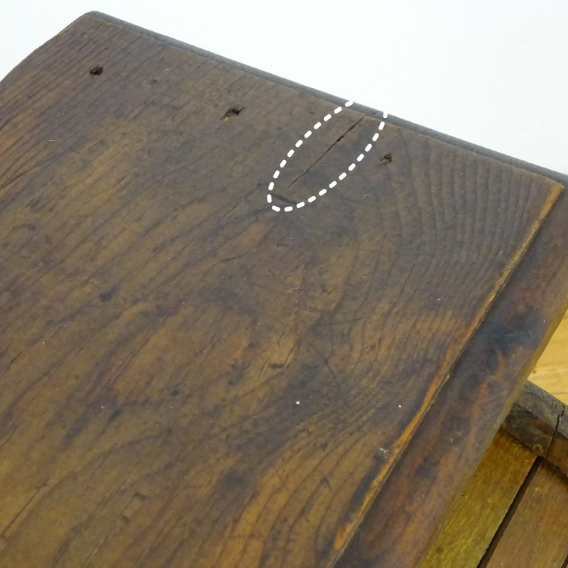 ヴィンテージ 木製 ロールトップ ブレッド ボックス | アンティーク