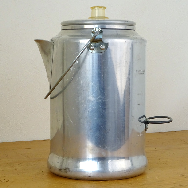 ヴィンテージ アルミ パーコレーター | アンティークショップ Home