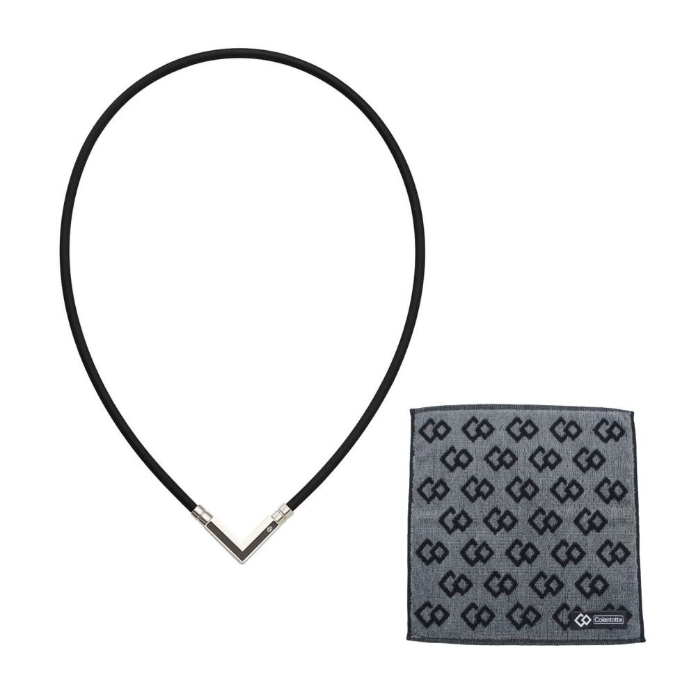 コラントッテ ネックレス LUCE α Matte ブラック タオル付き ABARN01