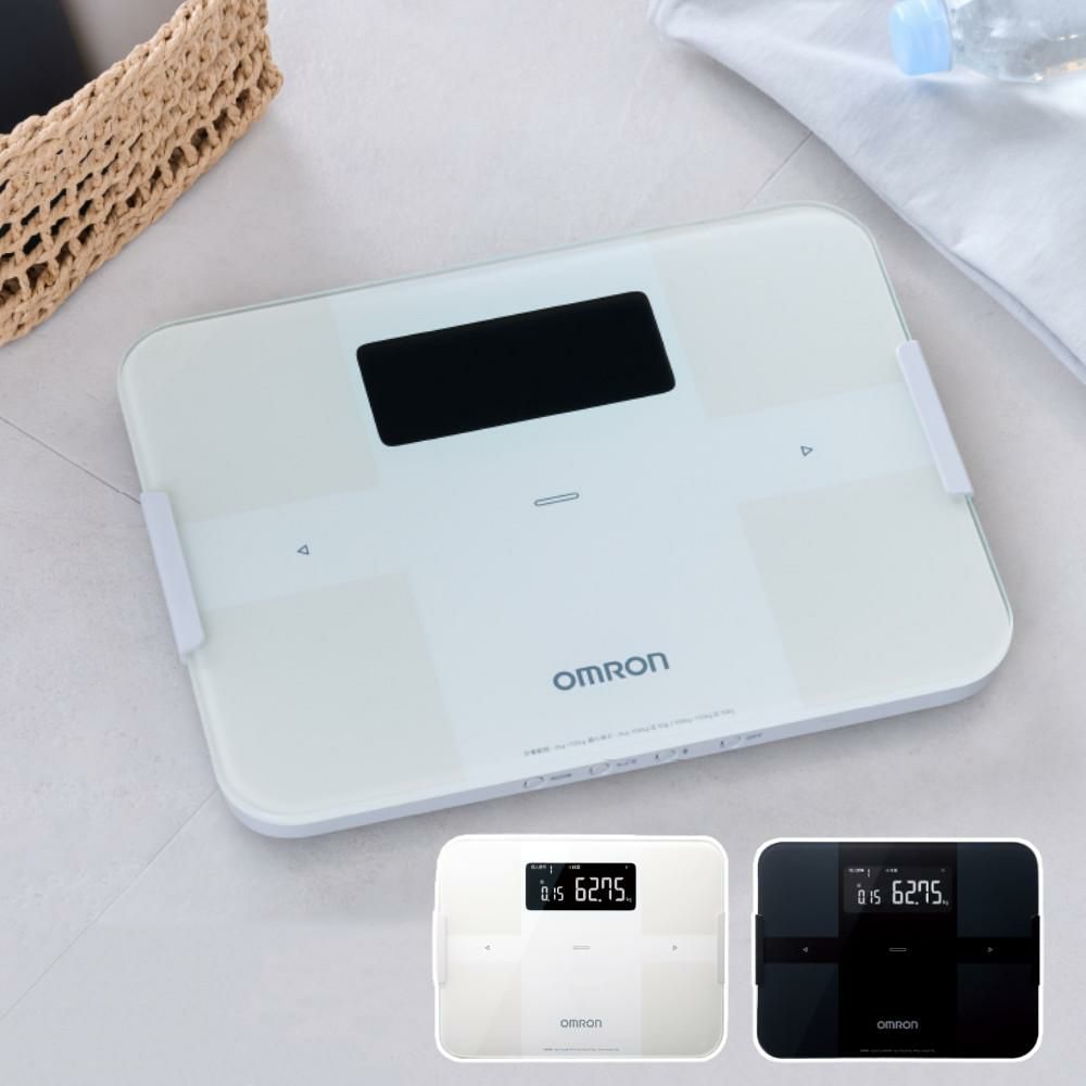 オムロン 体重体組成計 カラダスキャン KRD-608T2 ホワイト/ブラック