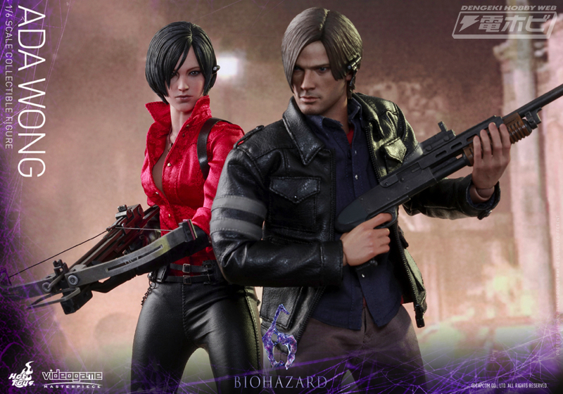 ホットトイズが『バイオハザード6』レオンとエイダをフィギュア化