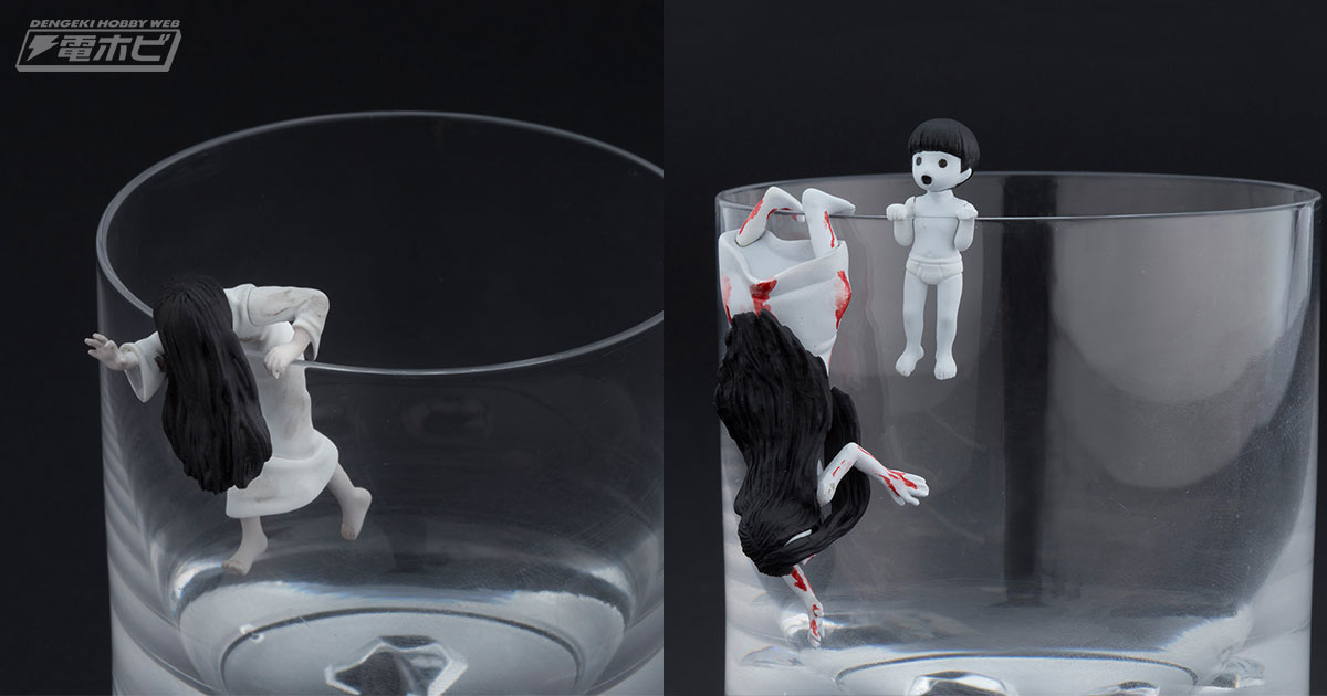 呪いのフチの貞子』と『呪いのフチの伽椰子』が劇場前売り特典として